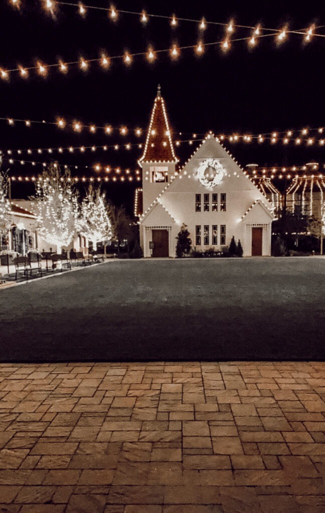 Christmas Lights at Magnolia Market