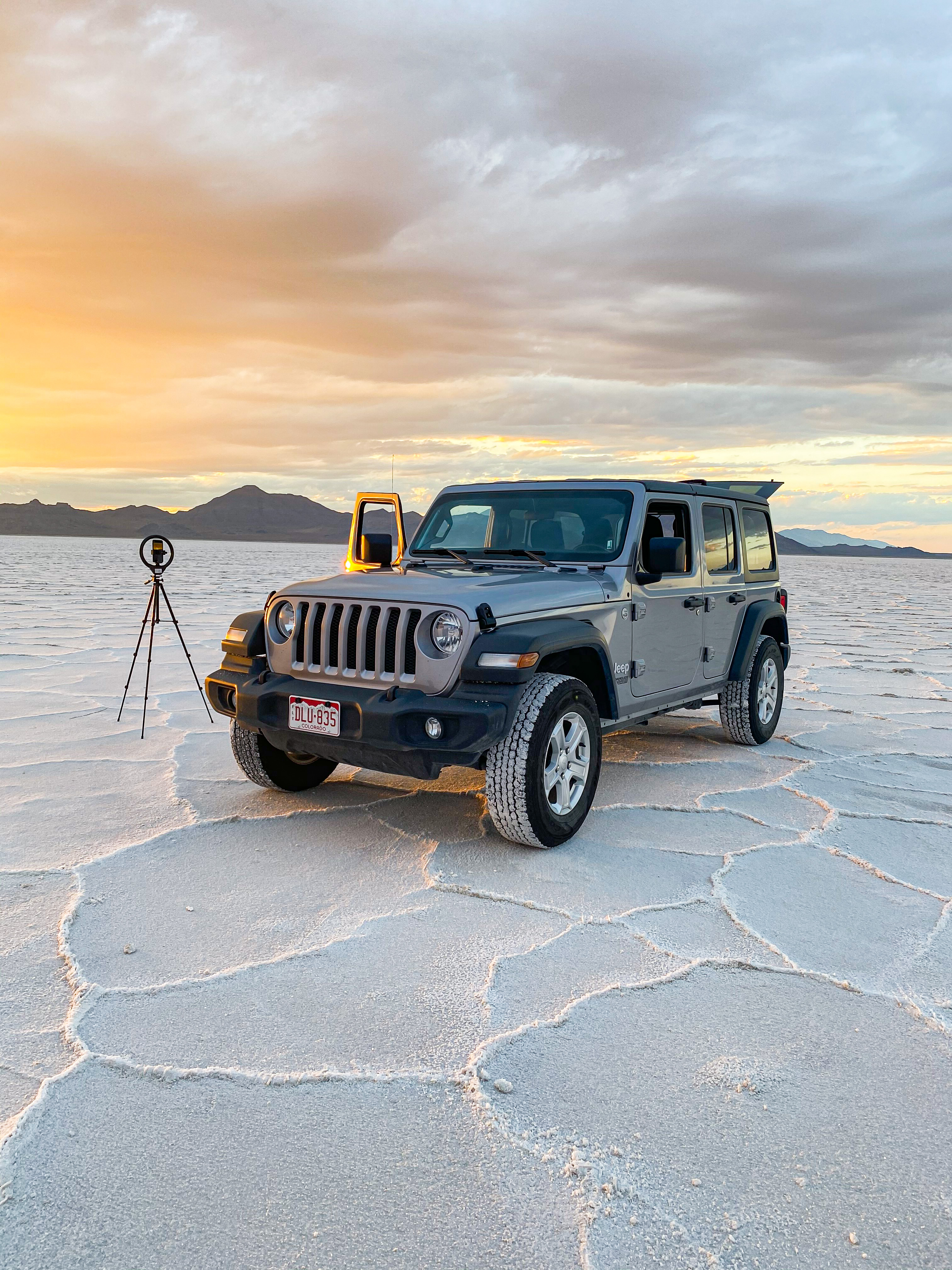 Sunset at Bonneville