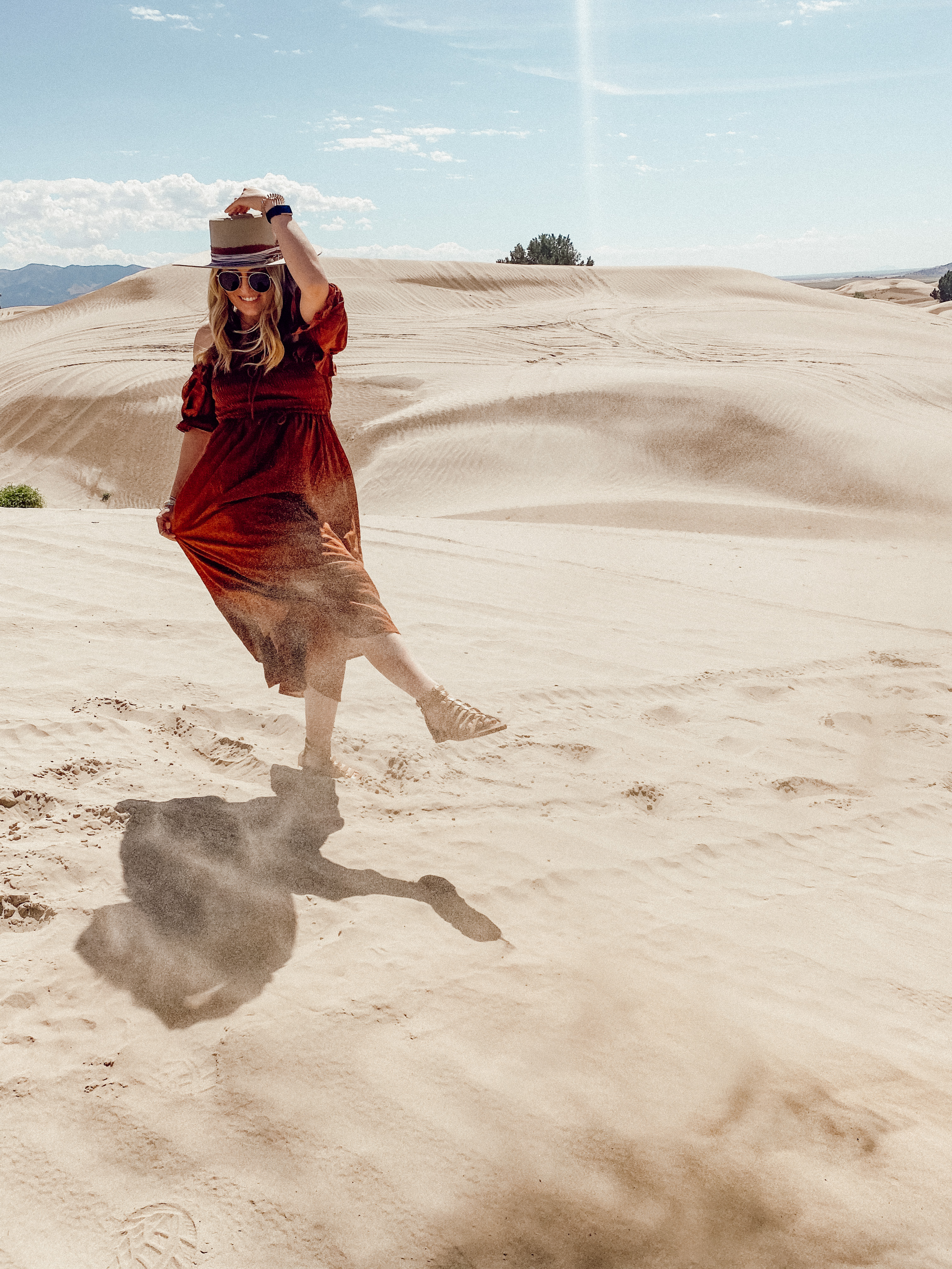 Playing At The Sand Dunes