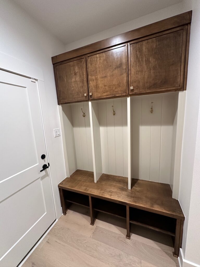 Organic Modern Mudroom Lockers