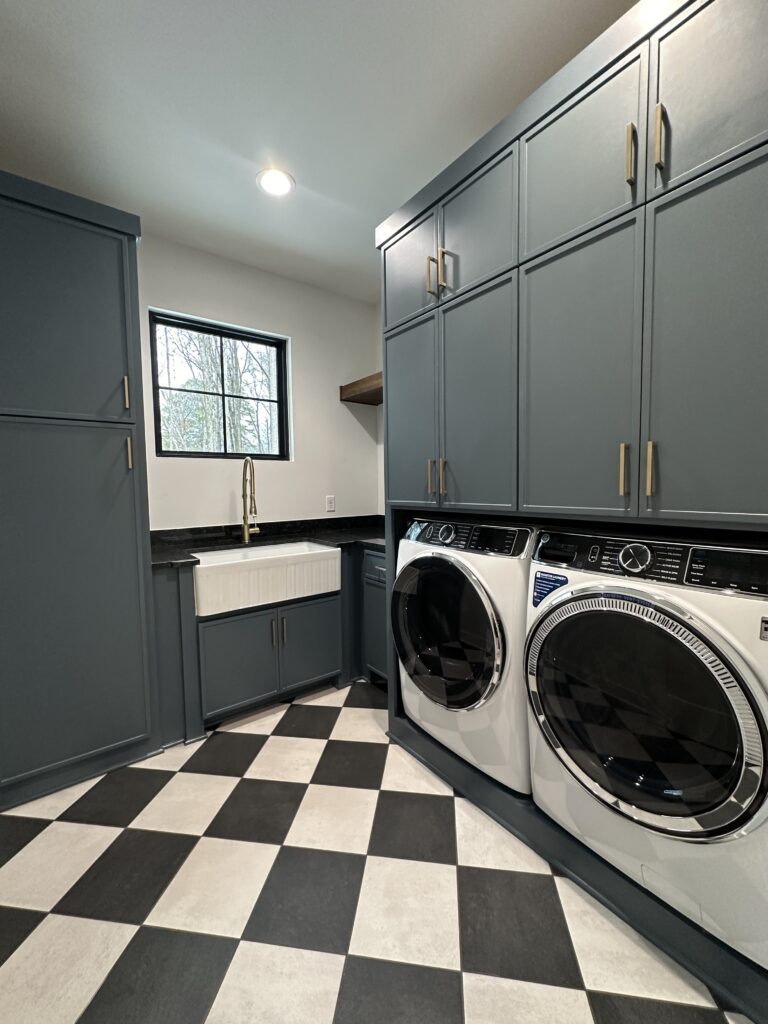 Modern Cottage Laundry Room