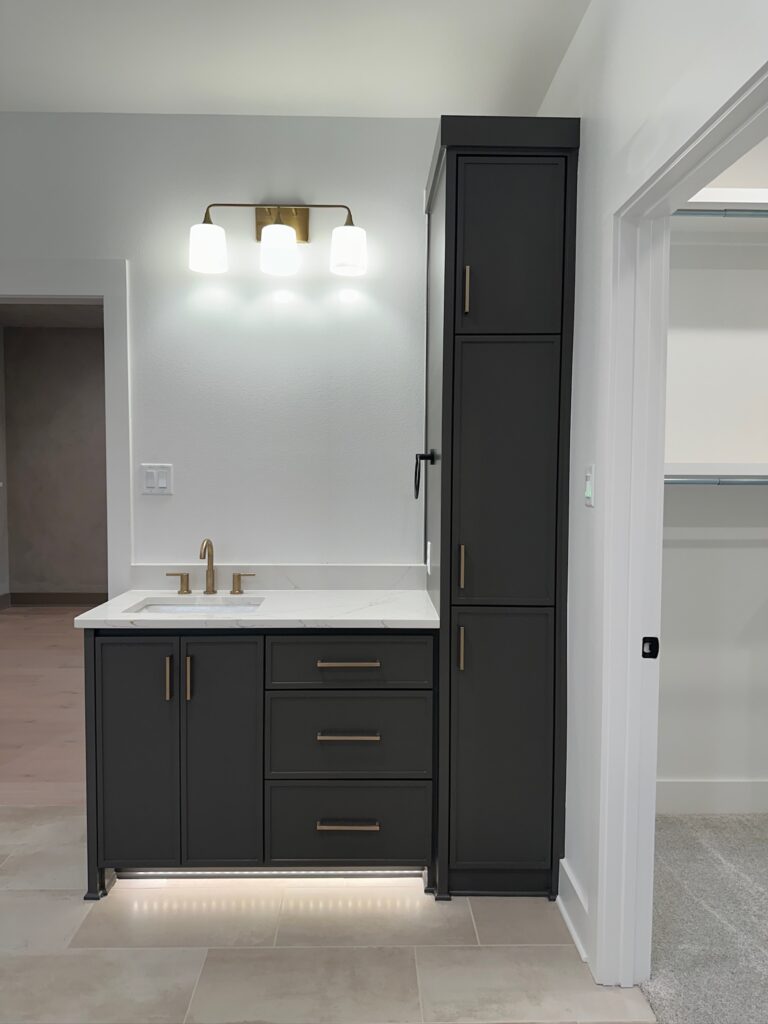 Master Bathroom Custom Cabinets