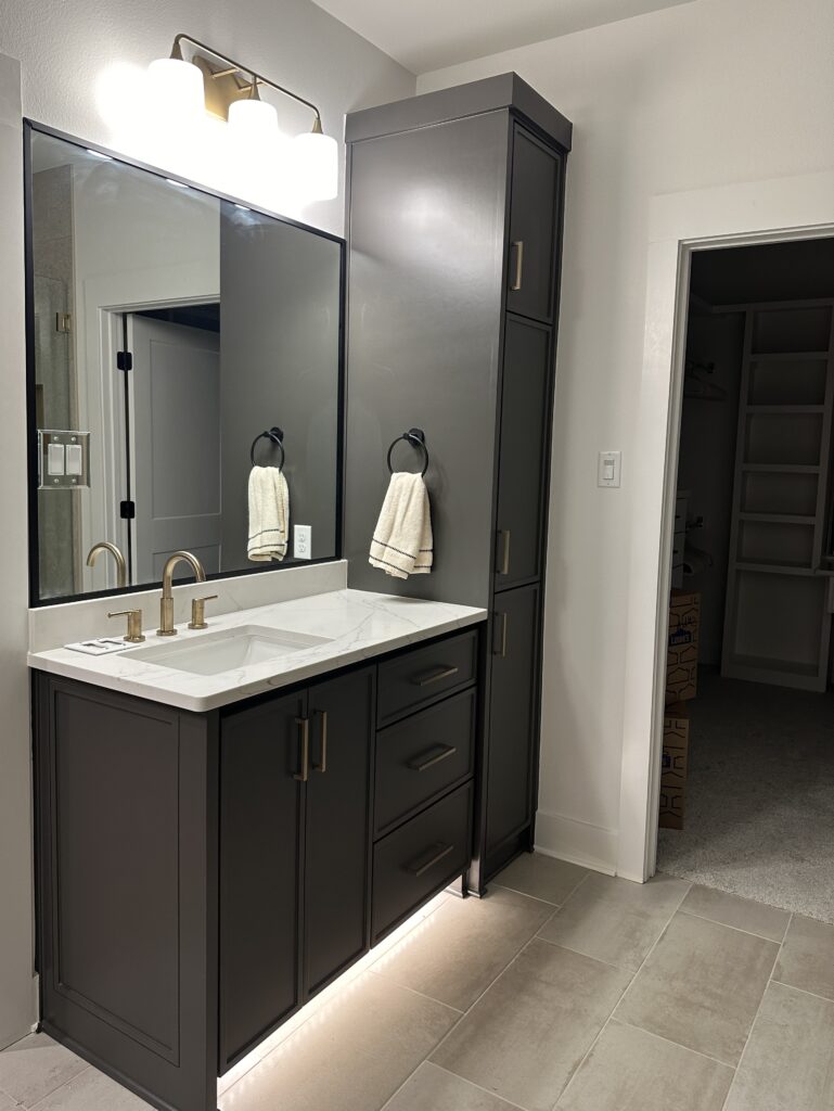 Master Bathroom Cabinets