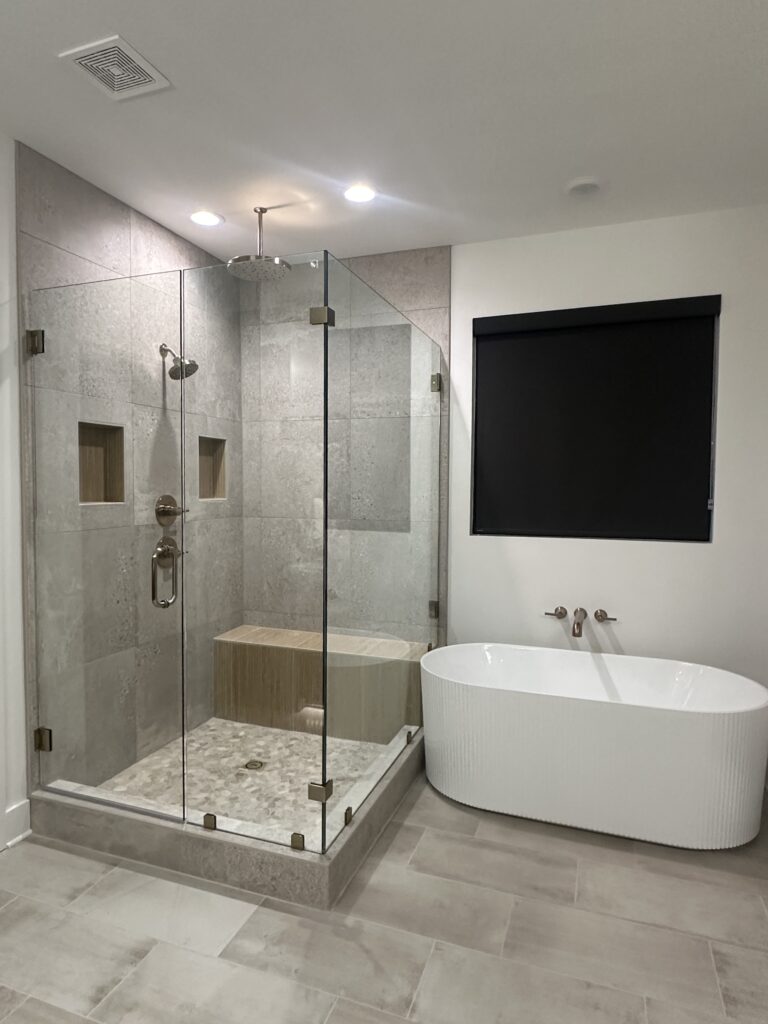 Organic Modern Master Bathroom