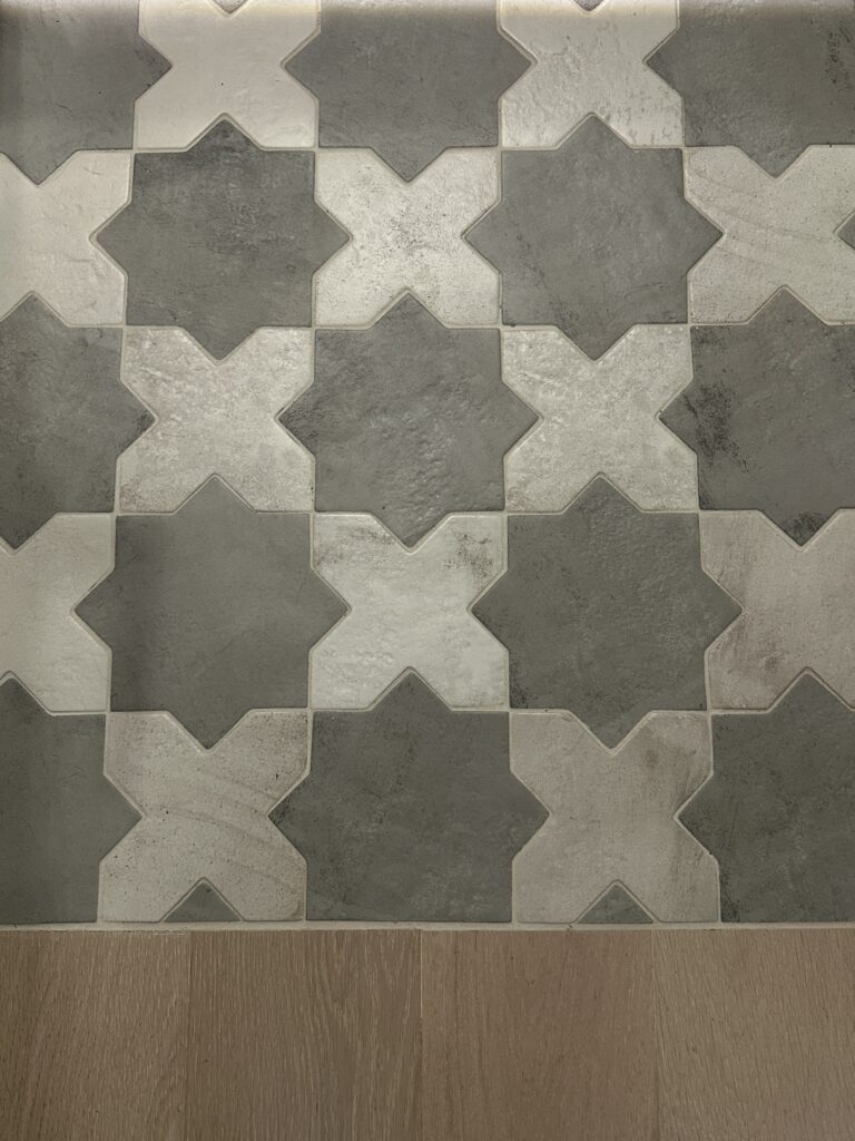 Star & Cross Tile Flooring